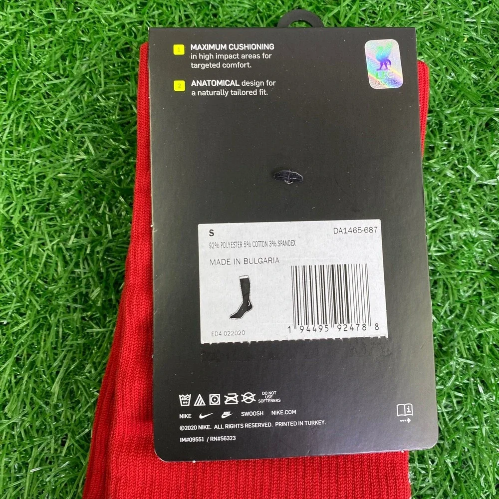 NIKE STADIUM SOCCER SOCKS LFC PREMIER LEAGUE DA1465-687 Women's 4-6/Youth 3Y-5Y